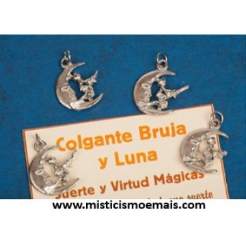 Pingente - Perfurado na Lua Nickel-Plated